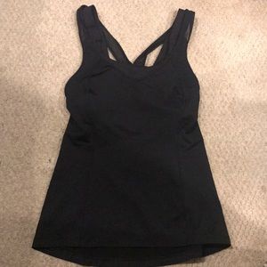 Super supportive lululemon top with built in bra